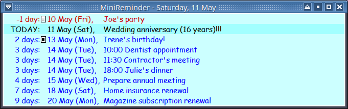 MiniReminder in ArcoLinux 2025